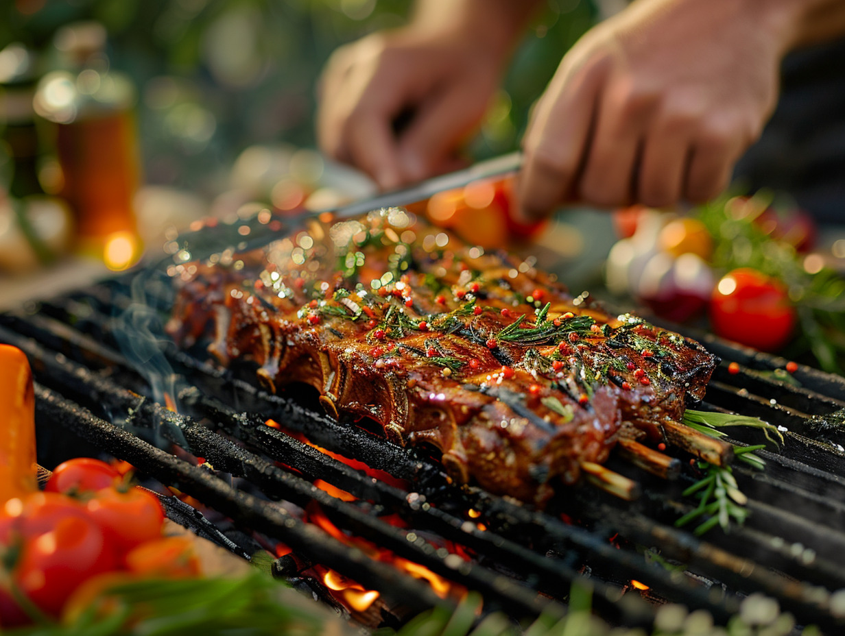 côte de veau barbecue