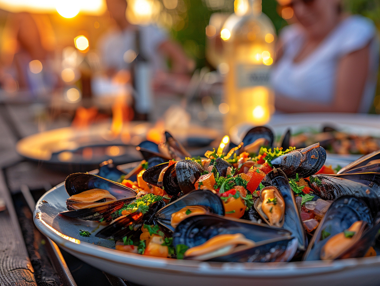 moules barbecue